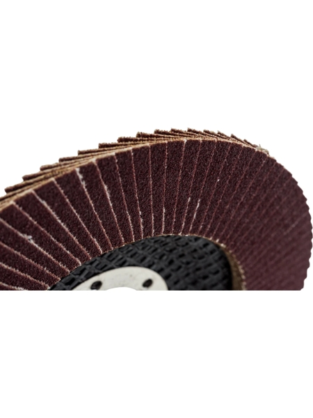 Круг лепестковый торцевой по металлу (115х22 мм; Р120) Русский Мастер РМ-90825