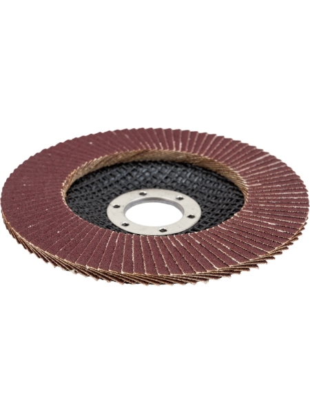 Круг лепестковый торцевой по металлу (115х22 мм; Р120) Русский Мастер РМ-90825