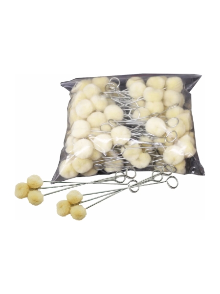 Аппликаторы для нанесения праймера Русский Мастер 12 см, 100 шт. РМ-382475