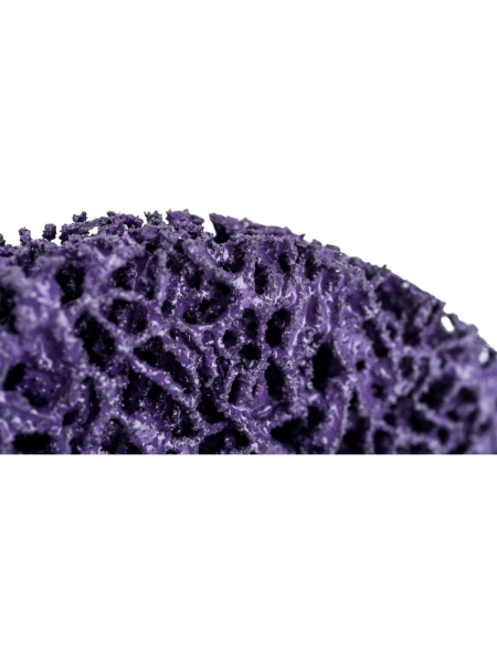 Диск для снятия ржавчины 115x22х13 мм, фиолетовый, конический под УШМ Русский Мастер РМ-381393