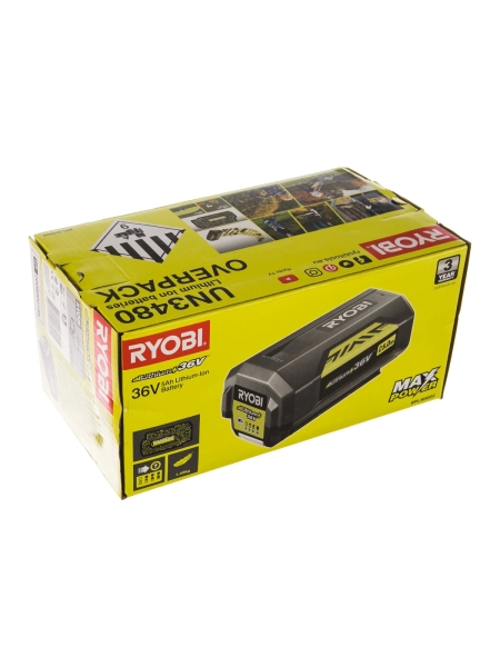 Аккумуляторная батарея (36В; 5.0 Ач; Lithium+) BPL3650D2 Ryobi 5133004387