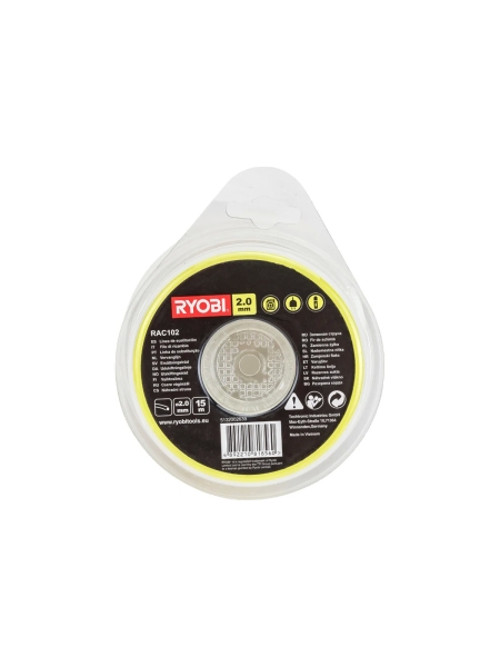 Леска (2.0 мм; 15 м; круг) RAC102 Ryobi 5132002639