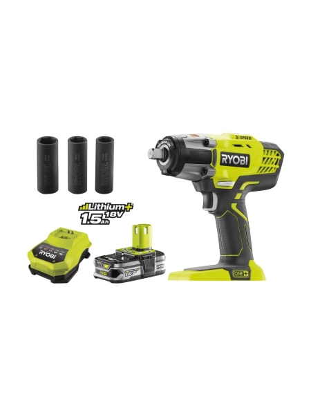 Импульсный гайковерт Ryobi ONE+ R18iW3-L15S 5133002476