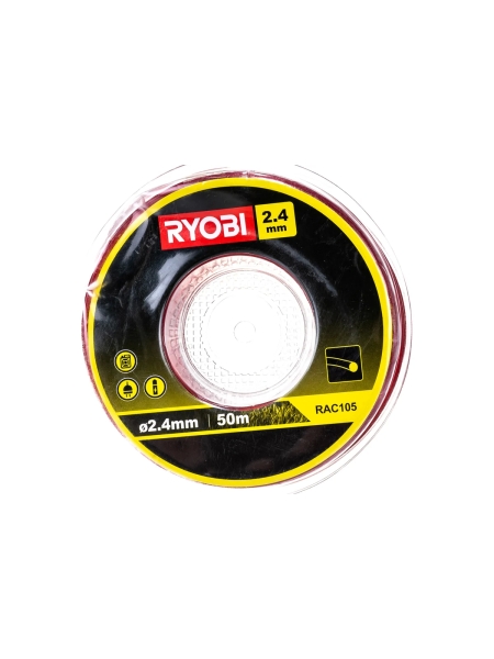 Леска для триммеров (2,4 мм; 50 м; круг) Ryobi RAC105 5132002642