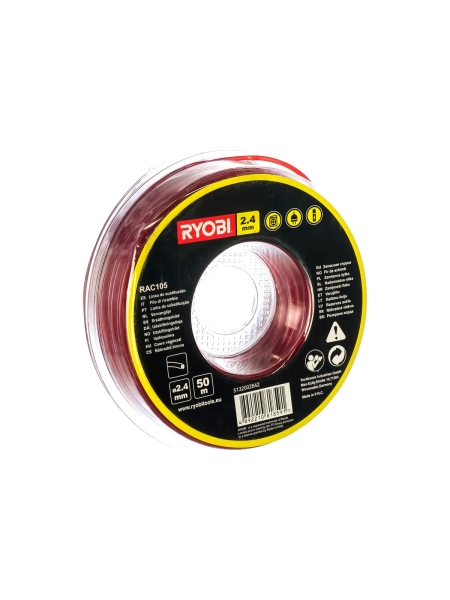 Леска для триммеров (2,4 мм; 50 м; круг) Ryobi RAC105 5132002642