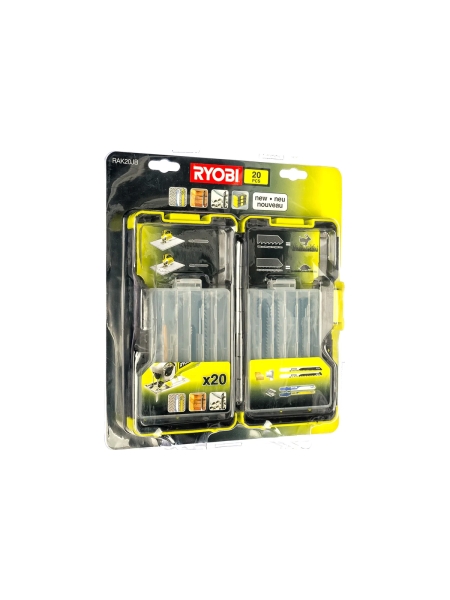 Набор пилок (20 шт.) для лобзика RAK20JB Ryobi 5132002261