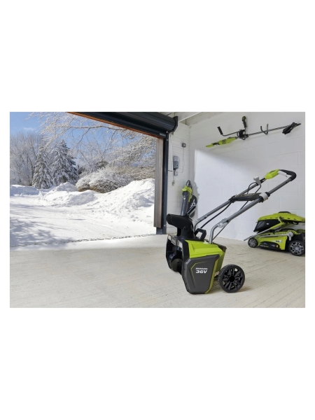 Аккумуляторный бесщеточный снегоуборщик Ryobi RST36B51 5133002520