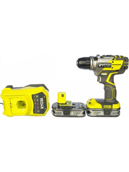 Бесщеточная дрель-шуруповерт Ryobi ONE+ R18DDBL-LL15S 5133002532