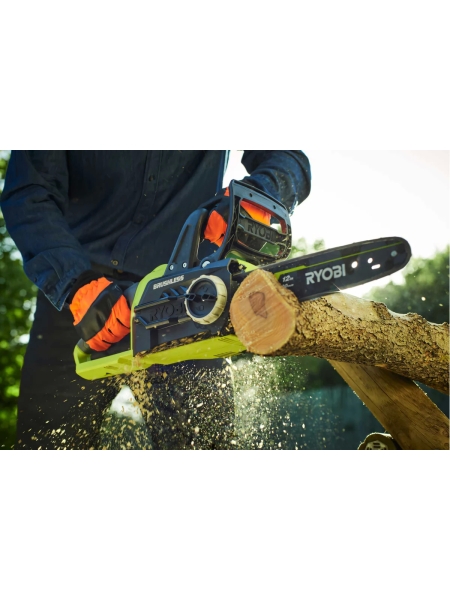 Бесщеточная аккумуляторная цепная пила Ryobi ONE+ OCS1830  без аккумулятора в комплекте 5133002829