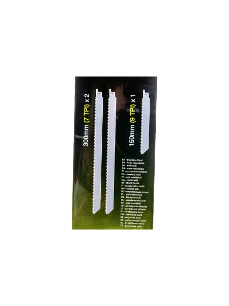 Набор полотен для сабельной пилы 3 шт. Ryobi RAK03SSRB 5132002680