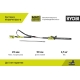 Кусторез Ryobi MAX POWER 36В RY36PHT50A-0 5133005382