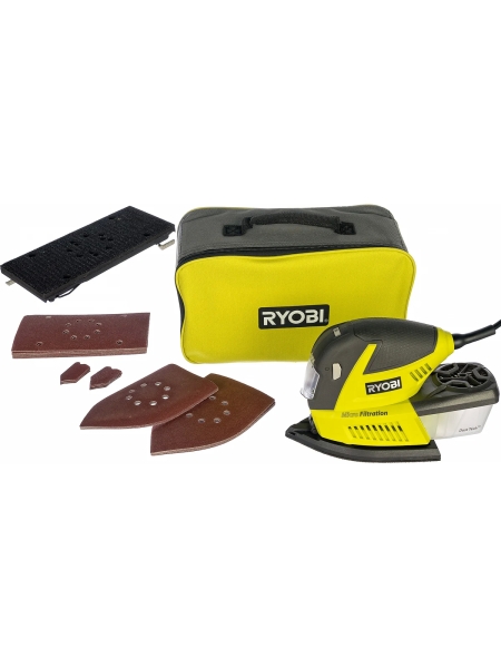 Универсальная шлифмашина Ryobi + 30 шлифлистов RMS180-SA30 5133002910