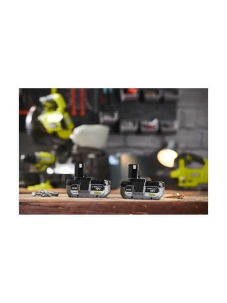Набор Ryobi ONE+ RC18120-250 5133003364 аккумулятор (18 В; 5.0 А*ч; Li-Ion) 2 шт. и зарядное устройство RC18120