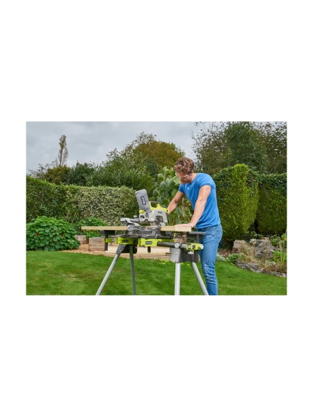 Аккумуляторная торцовочно-усовочная пила Ryobi ONE+ R18MS216-0 5133003597