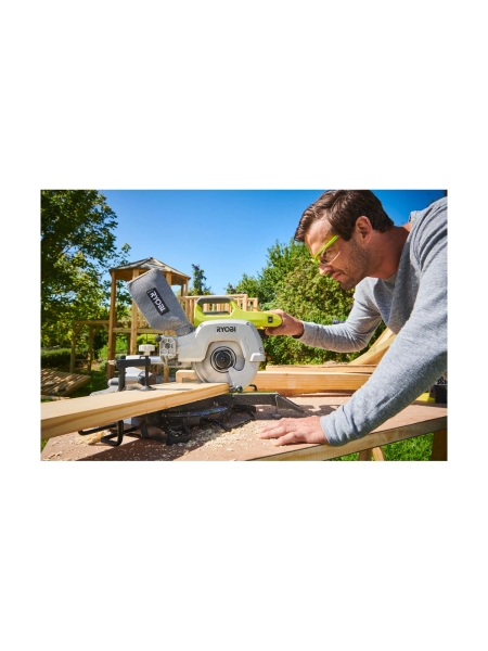 Аккумуляторная торцовочно-усовочная пила Ryobi ONE+ R18MS216-0 5133003597