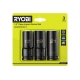Торцевые головки 3 шт.: 17, 19, 21 мм, 1/2"DR RHDIS3PC Ryobi 5132006070