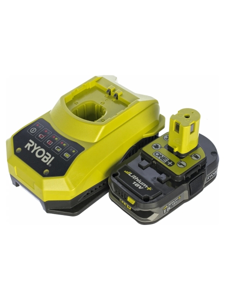 Набор Ryobi ONE+ RBC18L15 5133001910 аккумулятор (18 В, 1.5 А*ч, Li-Ion)  и зарядное устройство