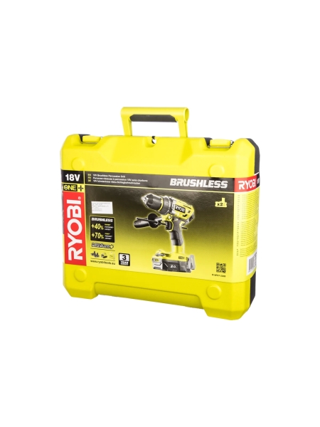 Бесщеточная ударная дрель-шуруповерт Ryobi ONE+ R18PD7-220B 5133004295