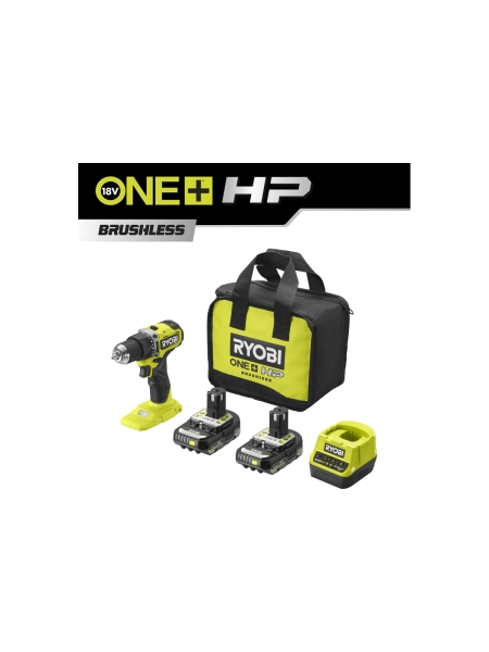 Бесщеточная дрель-шуруповерт Ryobi ONE+ HP RDD18C-220S 5133004980