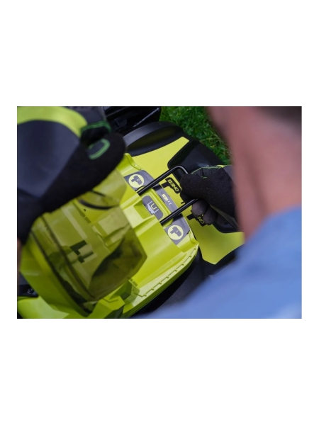 Аккумуляторная бесщеточная газонокосилка Ryobi 18В RY18LMX46A-250, 46см 5133005790