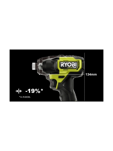 Бесщеточный импульсный винтоверт Ryobi ONE+ HP RID18C-0 5133004938