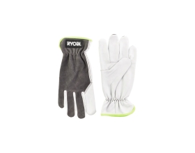 Кожаные садовые перчатки Ryobi размер М RAC810M 5132002994