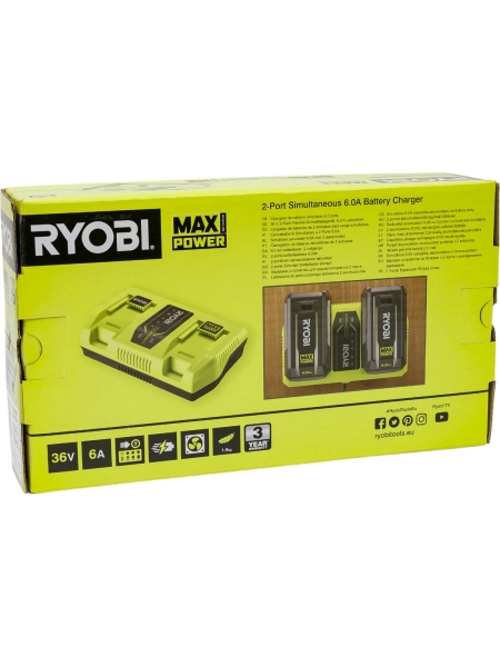 Зарядное устройство RY36C2PA 36В Ryobi 5133005741