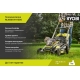 Бесщеточная газонокосилка Ryobi MAX POWER 36В RLM36x41H50G 5133005462