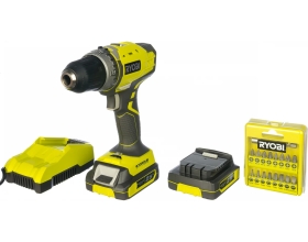 Компактная дрель-шуруповерт Ryobi R14DDE-LL25T/17 5133002451