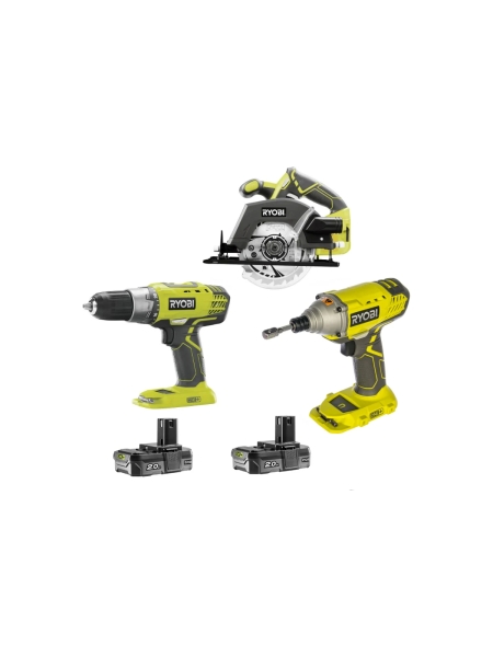 Набор инструментов Ryobi ONE+ R18DDIDCSP-220S 5133003813