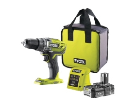 Компактная дрель-шуруповерт Ryobi ONE+ R18DD3-115S 5133005301