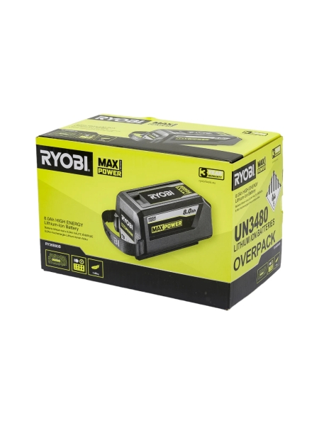 Аккумулятор RY36B80B 36В, 8 А*ч Ryobi 5133005911