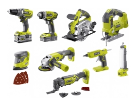 Набор инструмента Ryobi ONE+ R18CK9-252S 5133003576