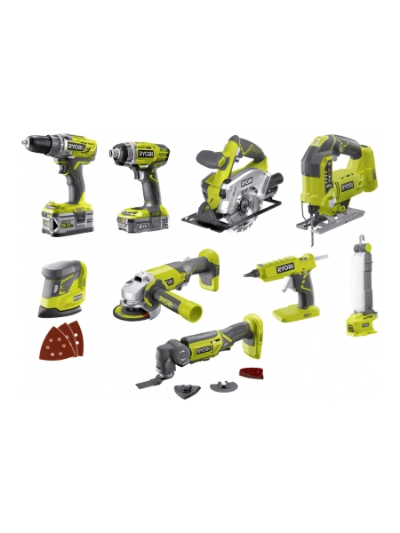 Набор инструмента Ryobi ONE+ R18CK9-252S 5133003576