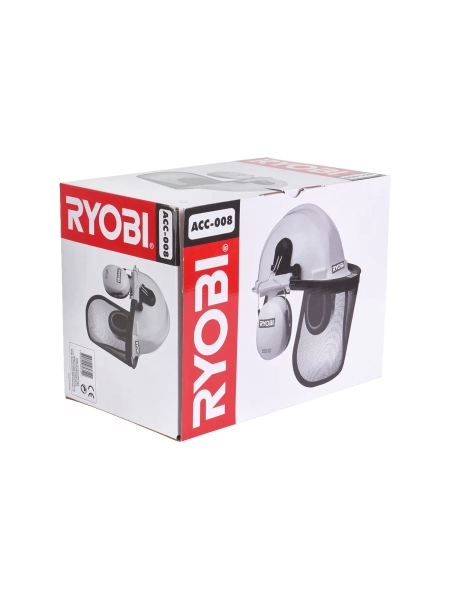 Шлем с защитой лица и наушниками Ryobi ACC008 5132000032