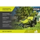 Газонокосилка Ryobi MAX POWER 36В RY36LM40A-150 5133005482