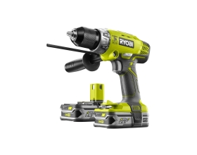 Ударная дрель-шуруповерт Ryobi ONE+ с набором бит RAK17SD R18PD-LL25T 5133002454