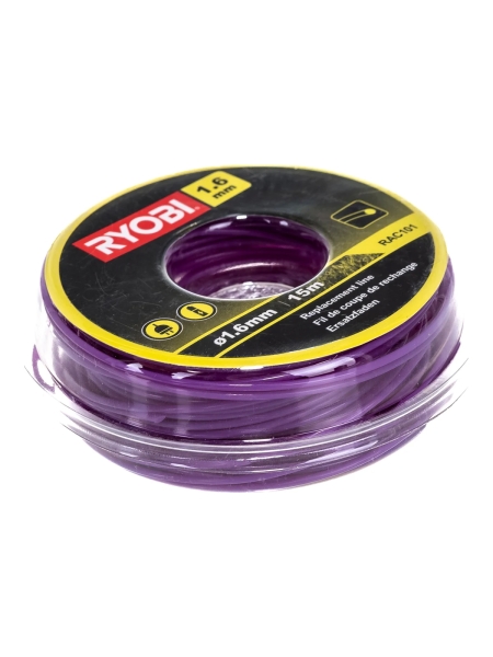 Леска для триммеров (1,6 мм; 15 м; круг) Ryobi RAC101 5132002638