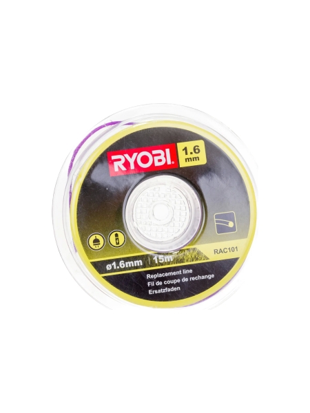 Леска для триммеров (1,6 мм; 15 м; круг) Ryobi RAC101 5132002638