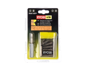 Набор бит IKEA (16 предметов) RYOBI RAK16FP 5132002679