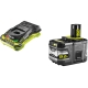 Набор Ryobi ONE+ RC18150-190 5133004421 аккумулятор (18 В, 9.0 A*ч; Li-Ion) и зарядное устройство RC18-150