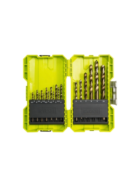 Набор сверл по металлу RAK19HHS2 (19 шт; 2-10 мм) Ryobi 5132004390