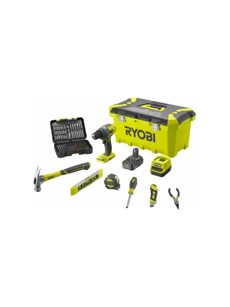 Дрель-шуруповерт Ryobi 18В R18DD3-120TAH 5133005507