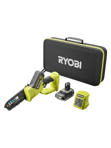 Бесщеточная цепная пила с шиной 15см Ryobi ONE+ 18В НР RY18PSX15A-120T 5133005899