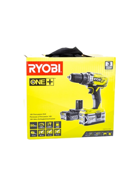 Ударная дрель-шуруповерт Ryobi ONE+ R18PD3-242S 5133003820
