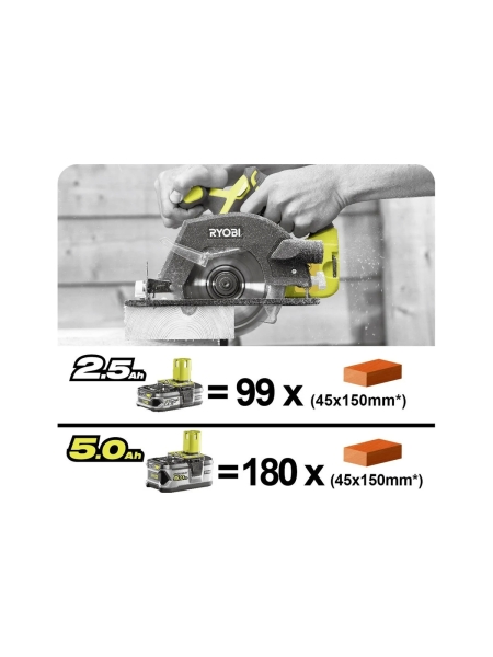 Дисковая пила Ryobi ONE+ R18CSP-0 5133002628