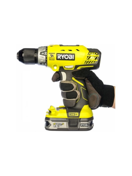 Ударная дрель-шуруповерт Ryobi ONE+ R18PD-LL15S 5133002479