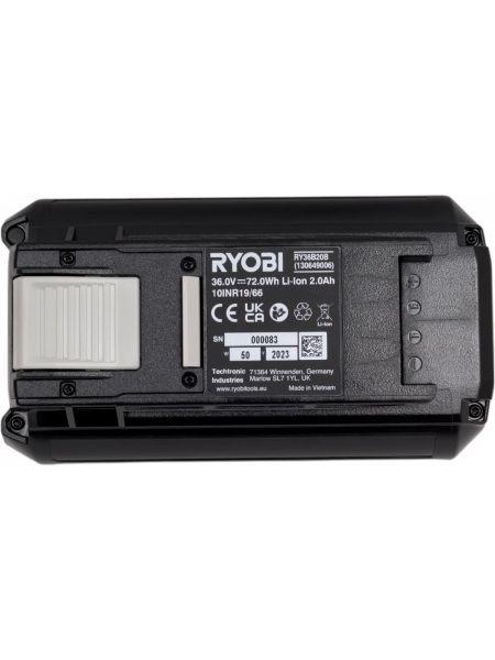 Аккумулятор 36В 2.0 А*ч RY36B20B Ryobi 5133005548