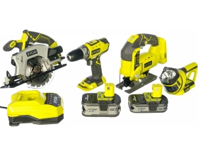 Набор инструментов Ryobi ONE+ R18CK4A-LL99S 5133002381