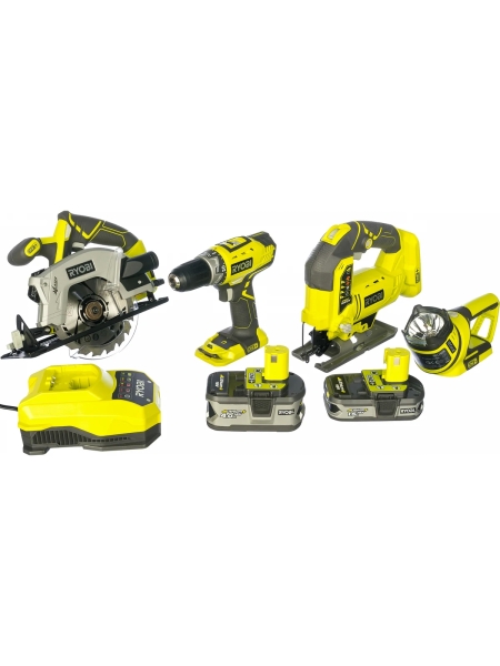 Набор инструментов Ryobi ONE+ R18CK4A-LL99S 5133002381